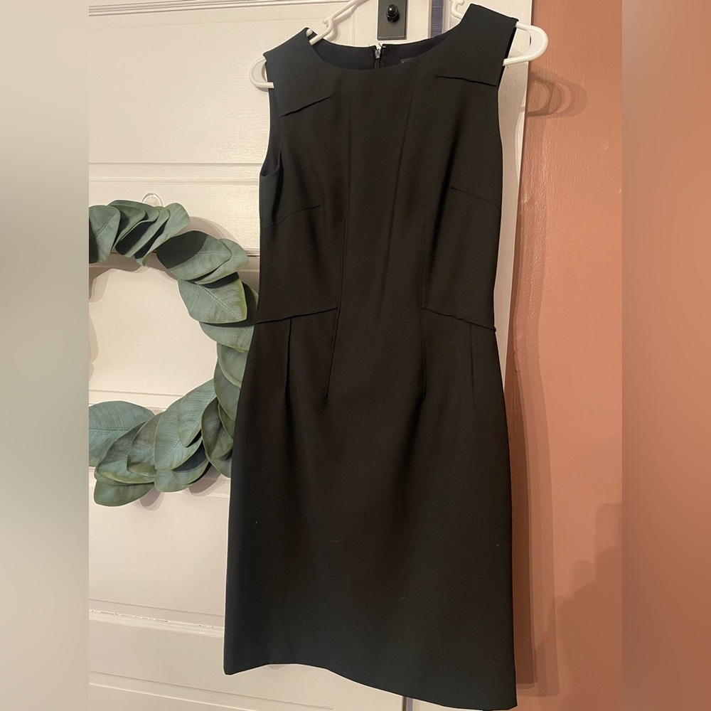 ANTONIO MELANI Black Midi Dress